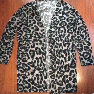 Leopard Print Women's Sweater